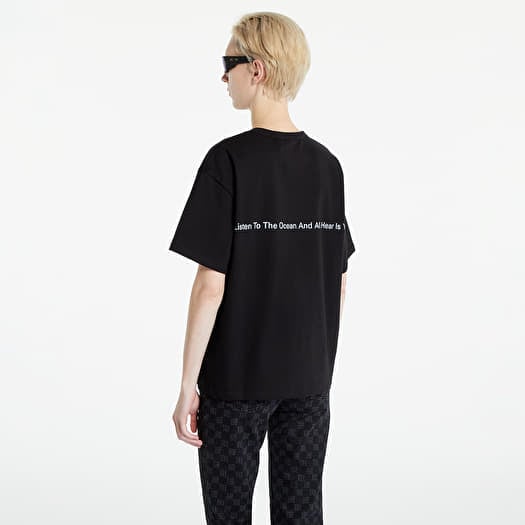 T shirts MISBHV La Donna Del Lago T Shirt UNISEX Black Footshop
