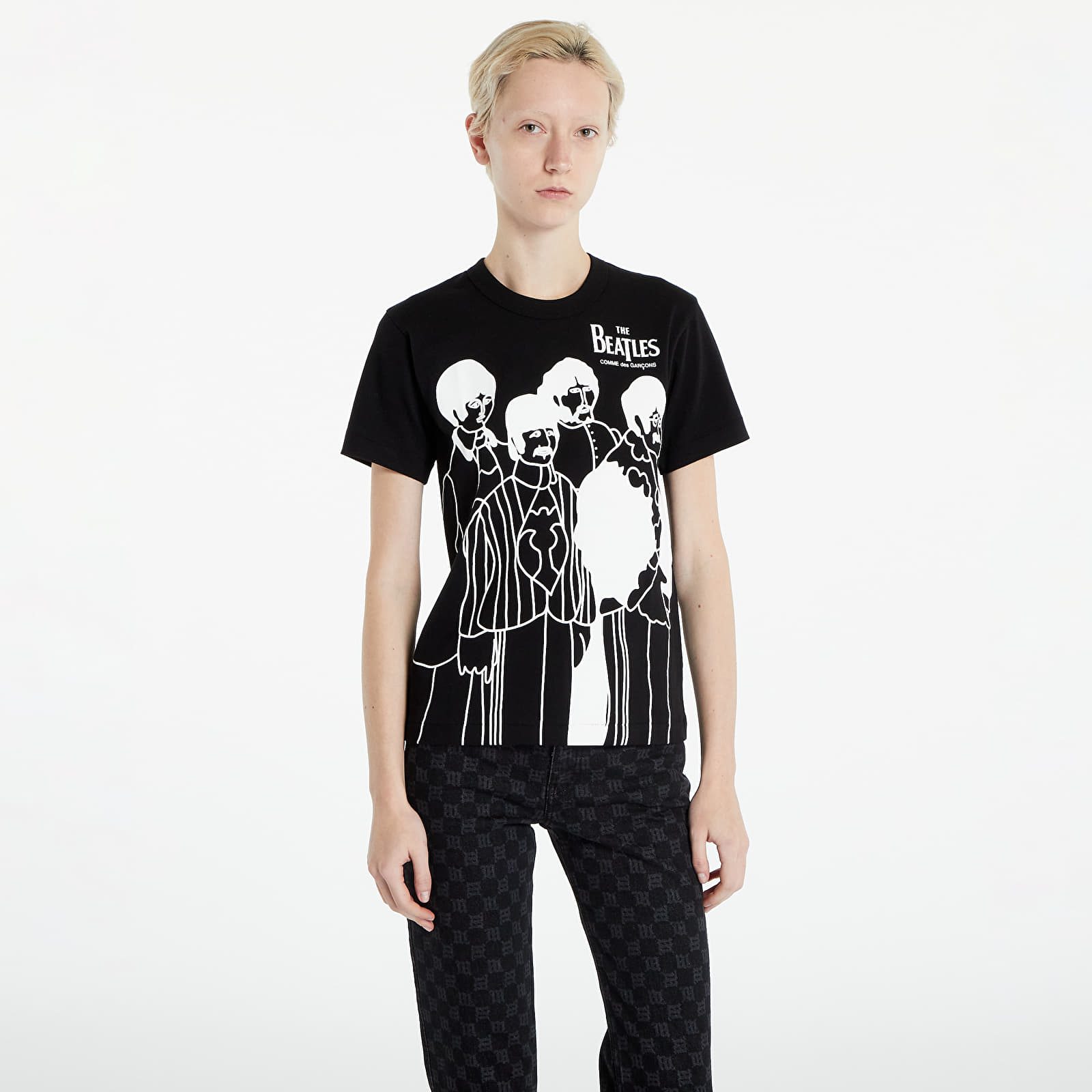 Koszulki Comme des Garçons x The Beatles Short Sleeve Tee UNISEX Black
