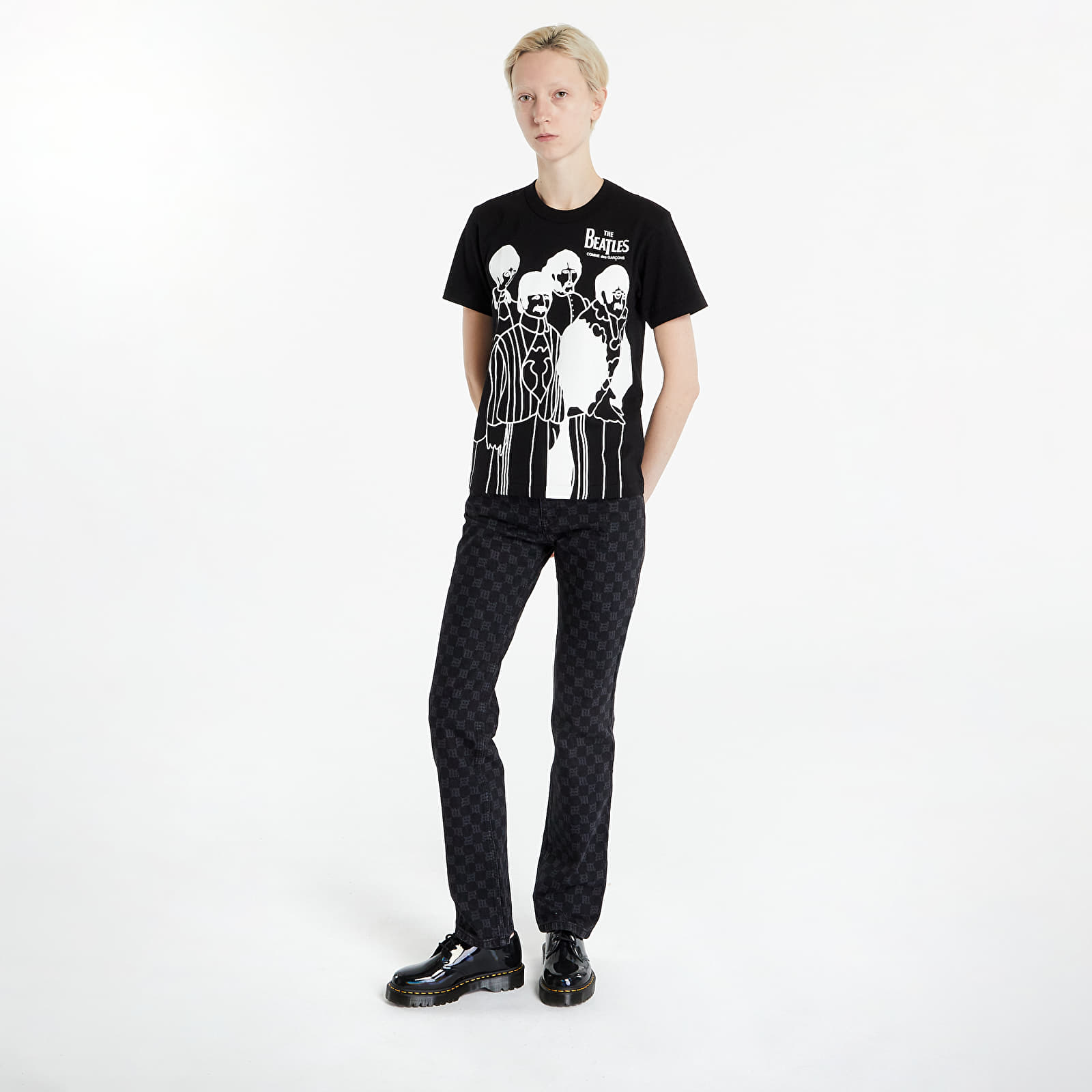 Koszulki Comme des Garçons x The Beatles Short Sleeve Tee UNISEX Black