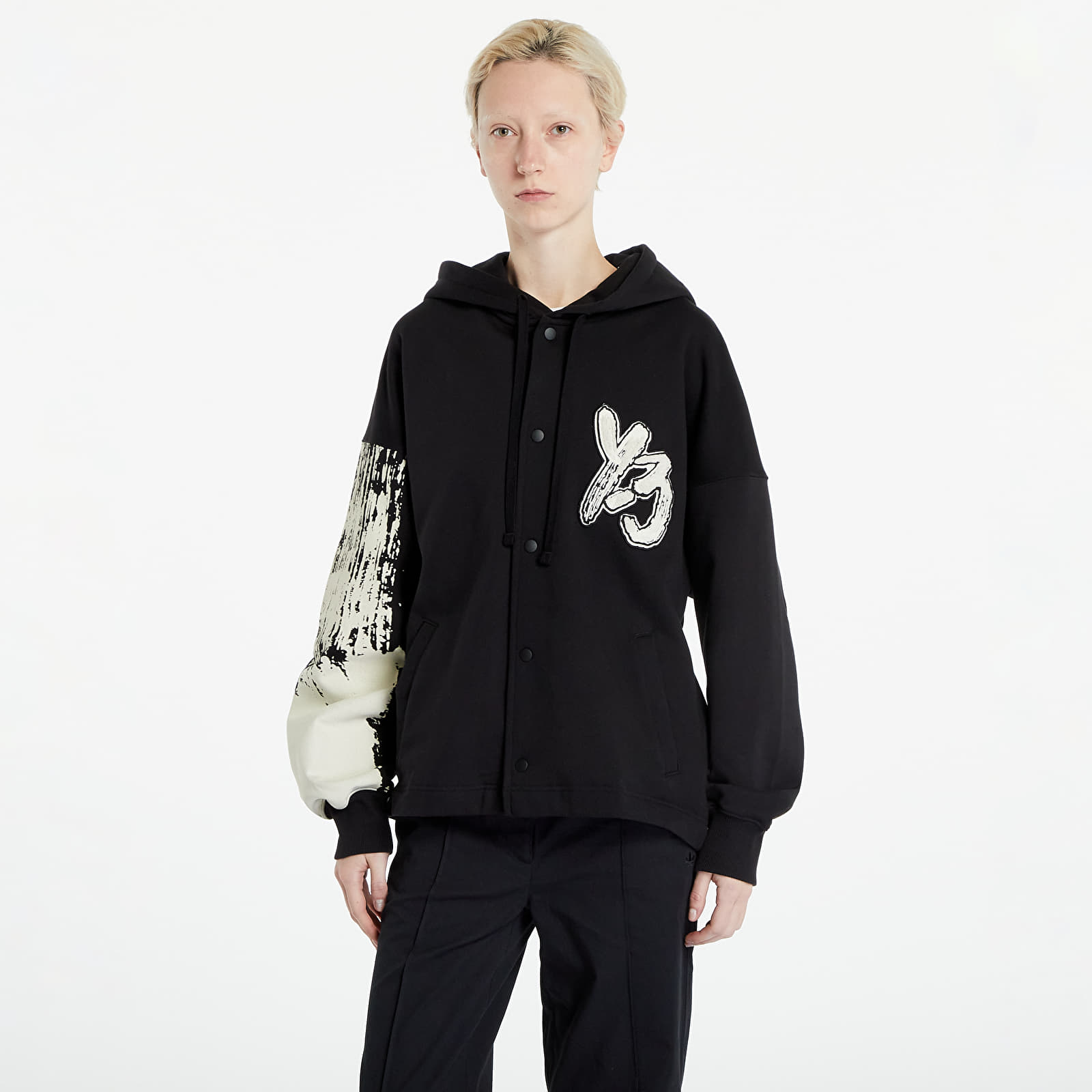 Hoodies and sweatshirts Y-3 Graphic Logo French Terry Hoodie UNISEX Black/ Core White