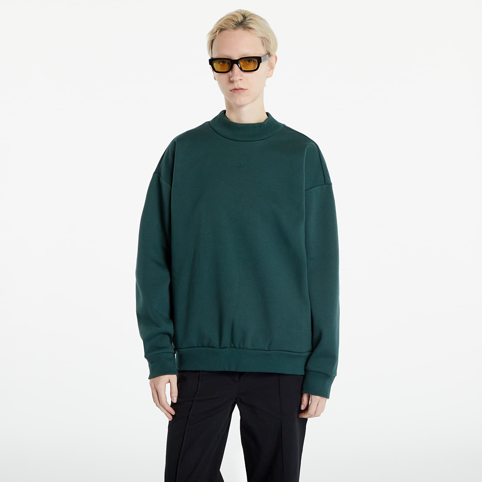 Hoodies and sweatshirts  adidas Basketball Crewneck Sweatshirt UNISEX Mineral Green