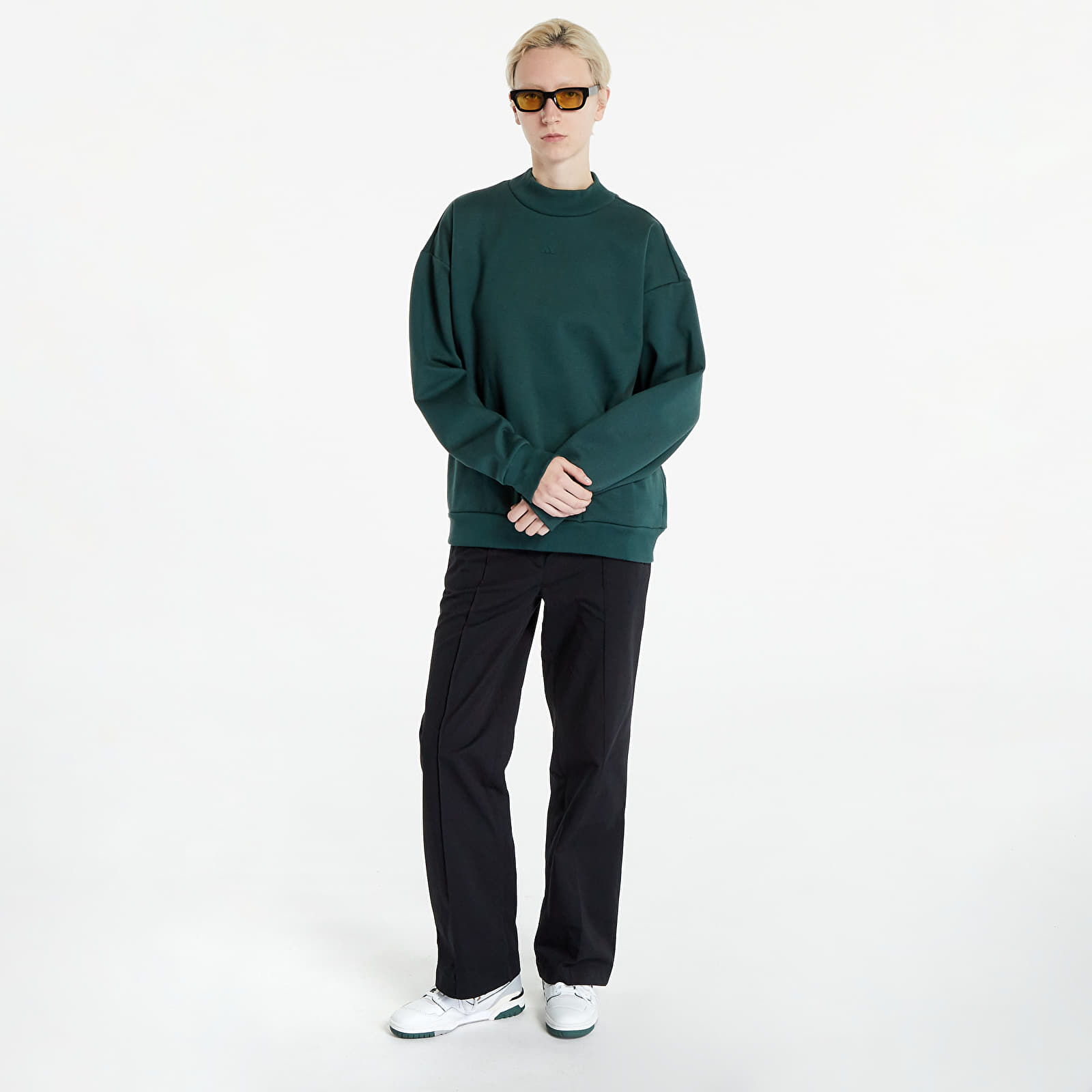 Hoodies and sweatshirts  adidas Basketball Crewneck Sweatshirt UNISEX Mineral Green