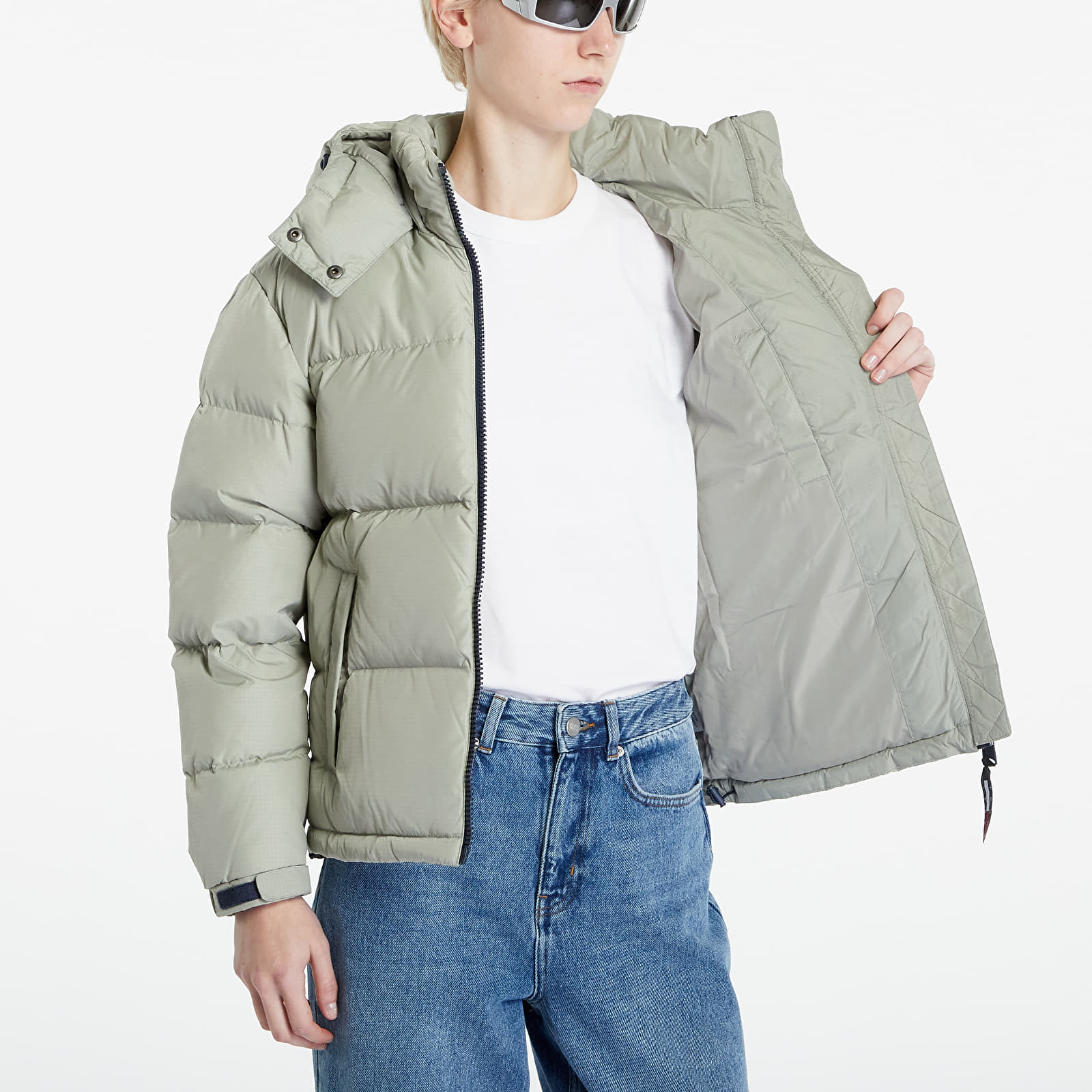 Geci Tommy Jeans Alaska Puffer Gray