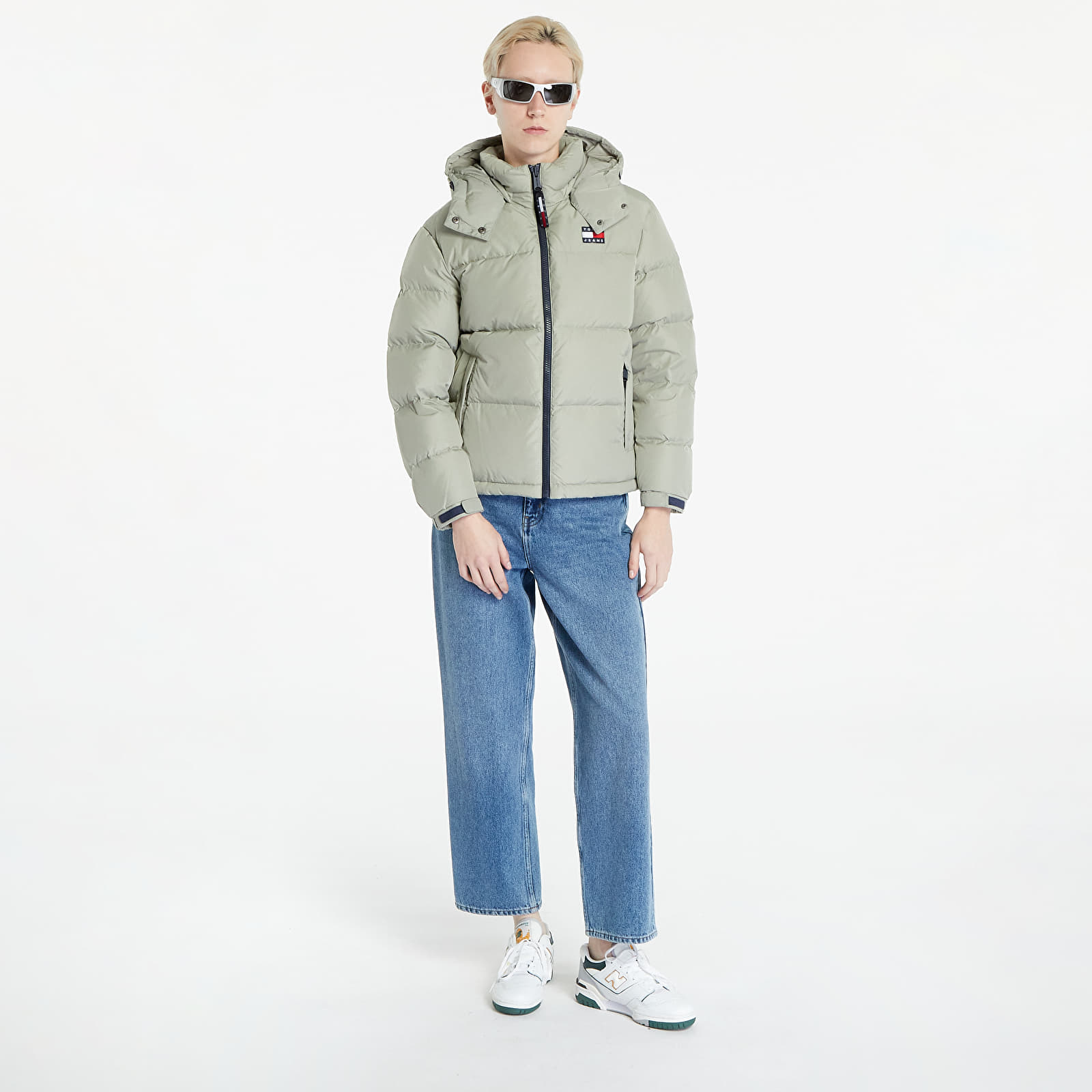 Geci Tommy Jeans Alaska Puffer Gray
