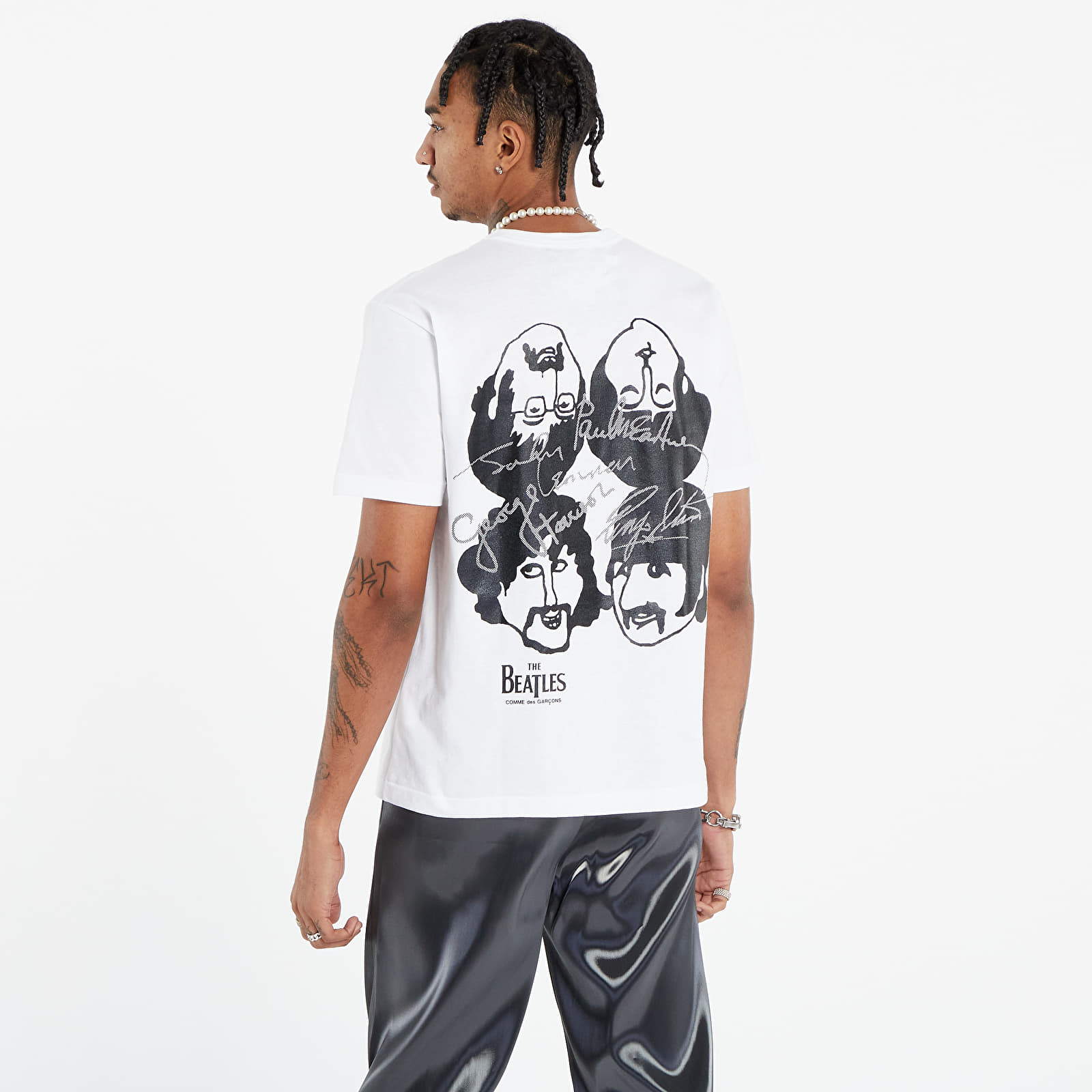 T-shirts Comme des Garçons x The Beatles Short Sleeve Tee UNISEX White