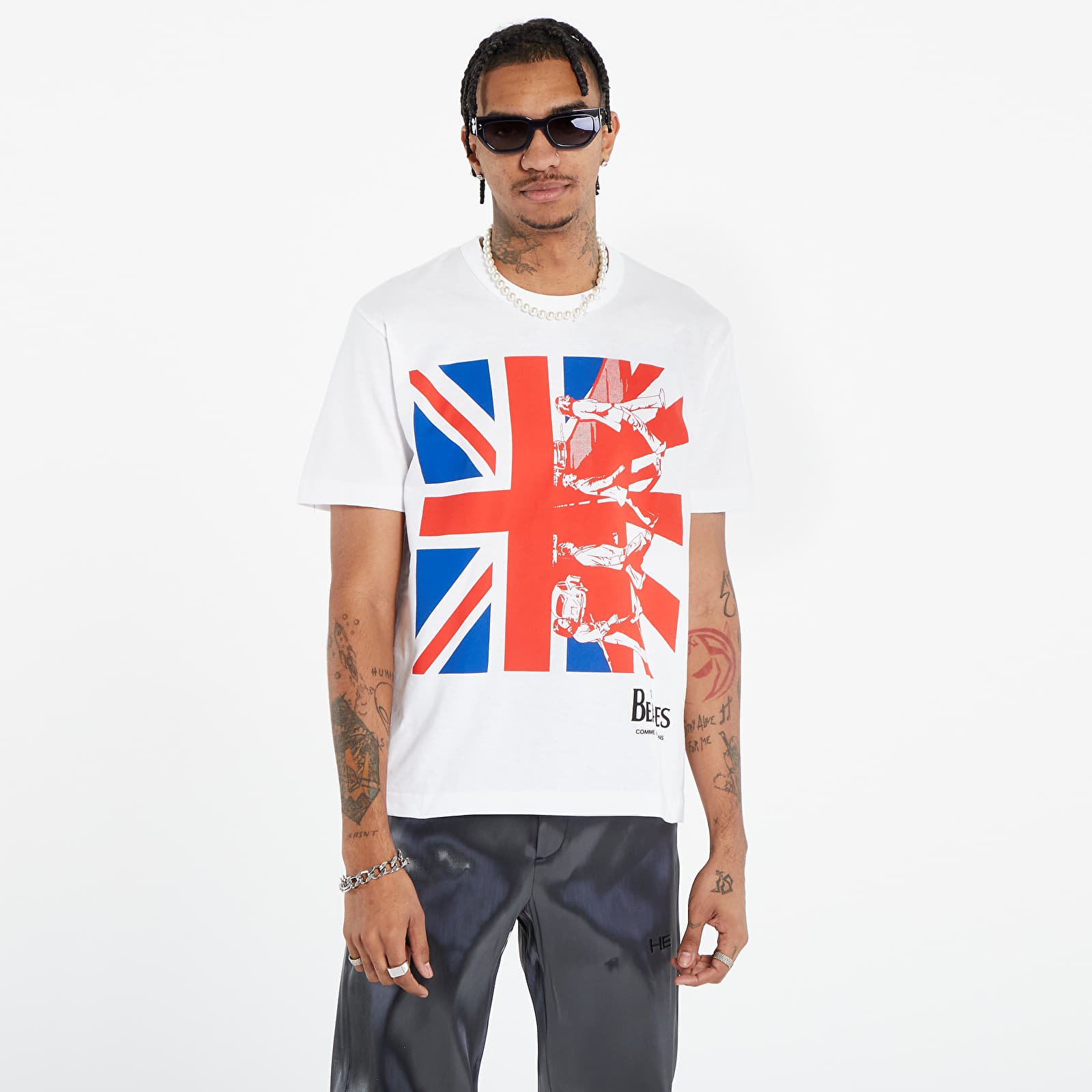   Μπλούζες Comme des Garçons x The Beatles Short Sleeve Tee UNISEX White