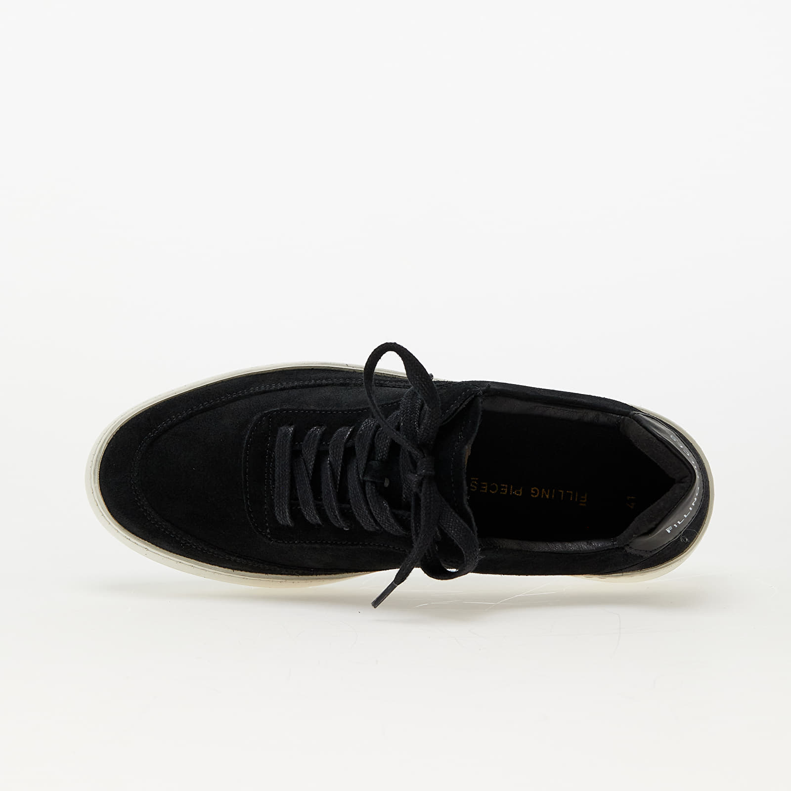 Men's shoes Filling Pieces Mondo Suede Organic Black