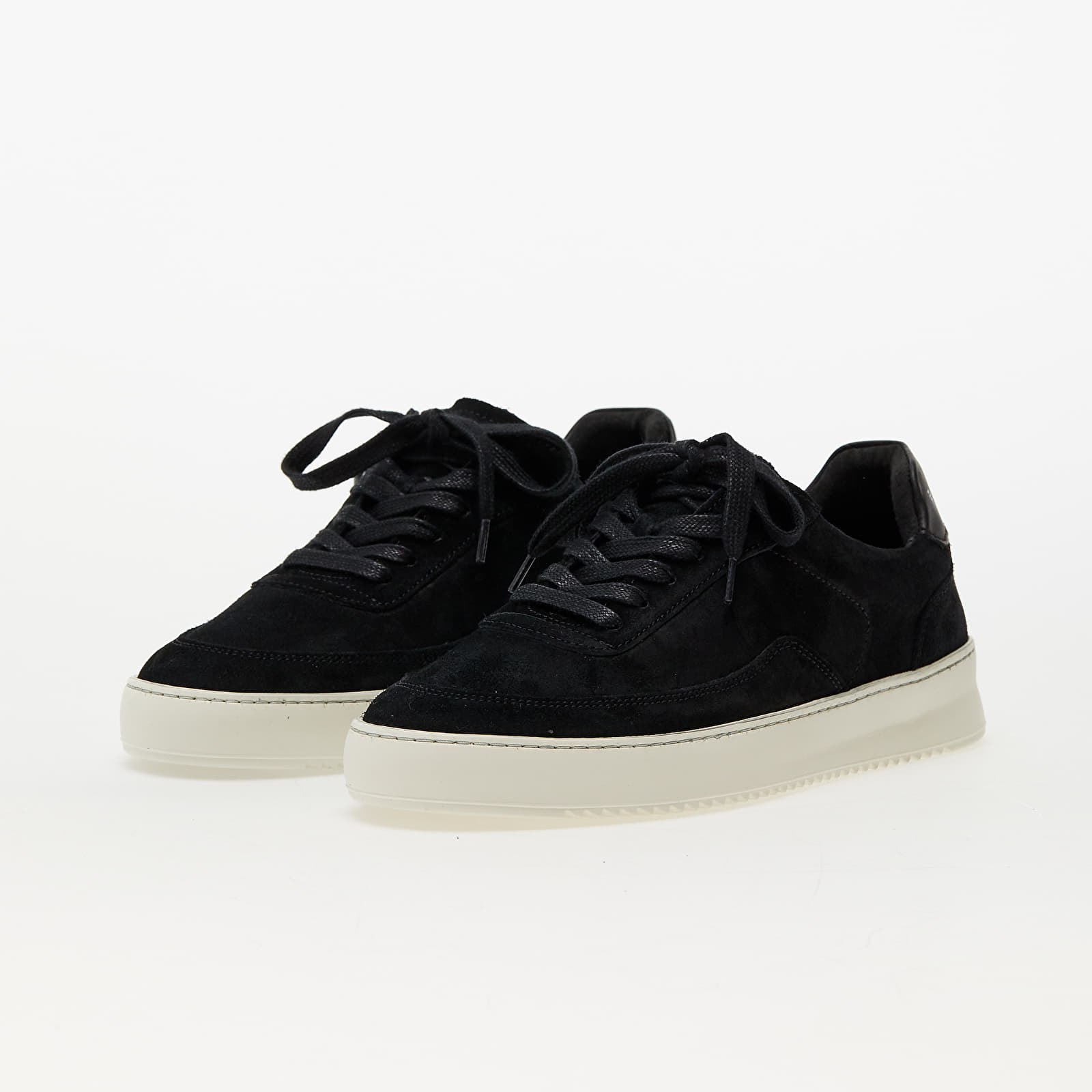 Men's shoes Filling Pieces Mondo Suede Organic Black