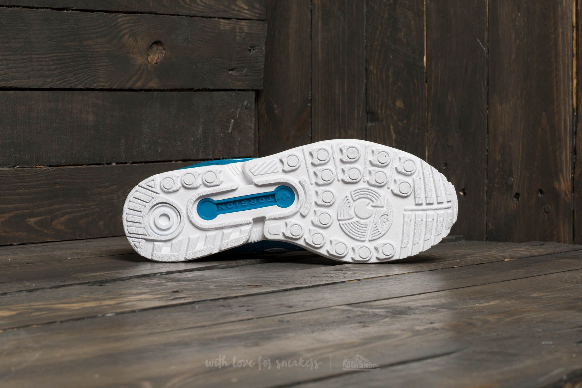Muške tenisice adidas ZX Flux Bold Aqua/ Footwear White/ Green Glow