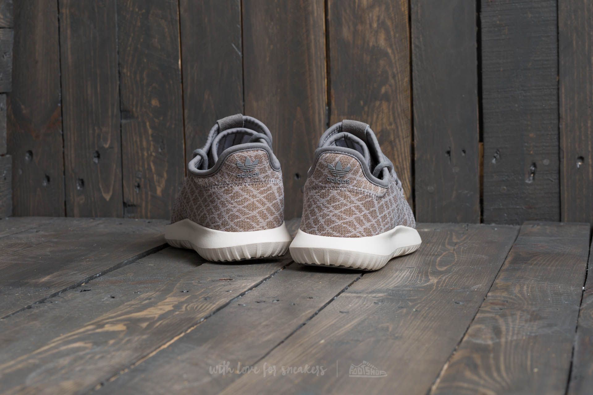 Încălțăminte și sneakerși pentru femei adidas Tubular Shadow W Ch Solid Grey/ Ch Solid Grey/ Raw Pink