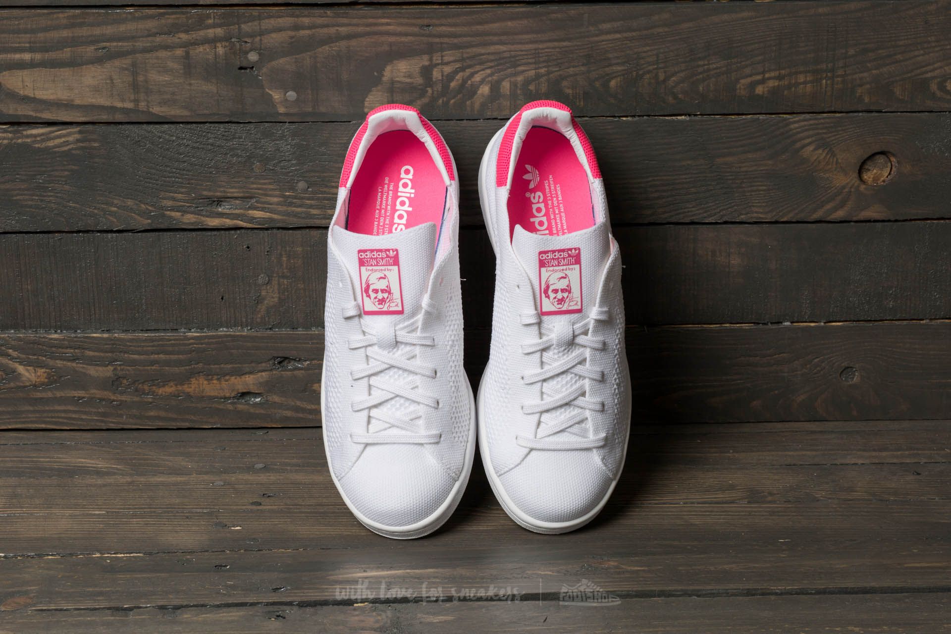 Originals stan smith og primeknit trainers in white s75148 online