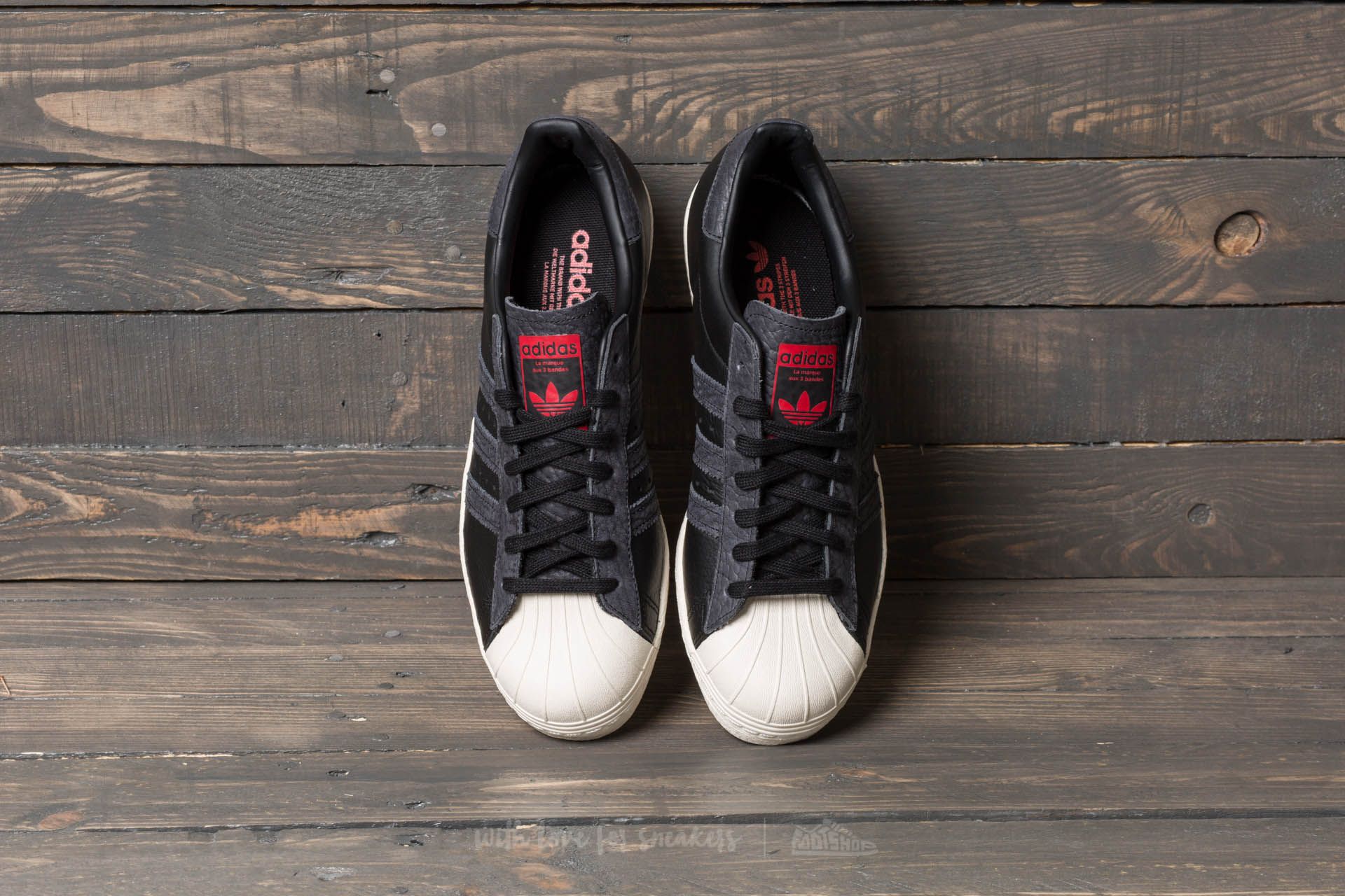 Superstar 80s core black green red hot sale