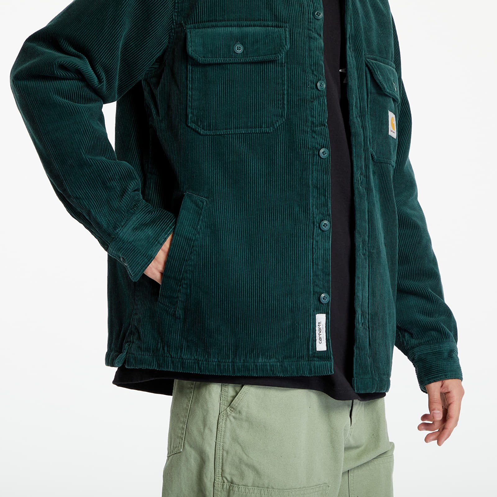 Striukės Carhartt WIP Whitsome Shirt Jacket UNISEX Discovery Green