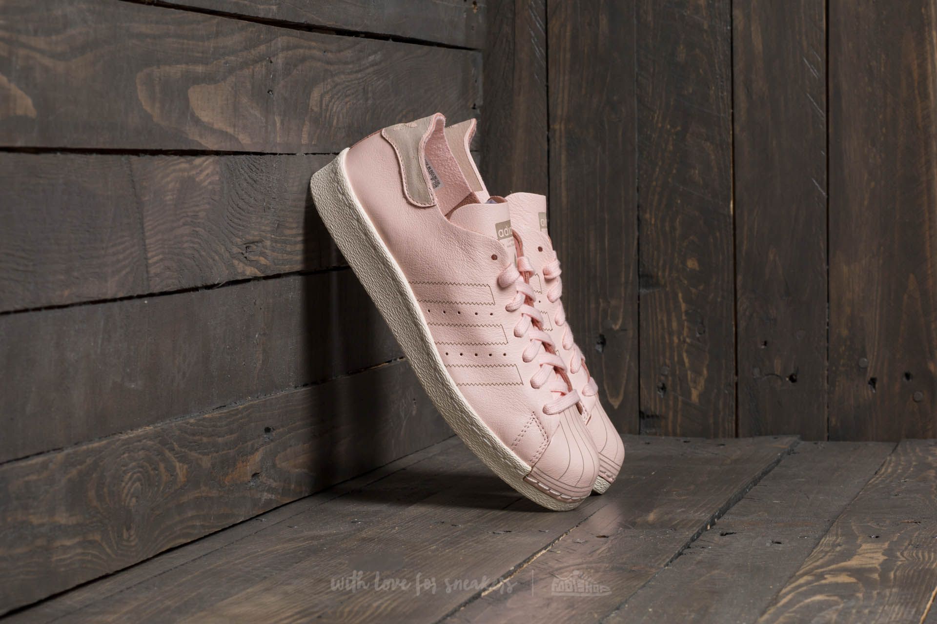 Női cipők adidas Superstar 80s Decon W Icey Pink/ Icey Pink/ Off White