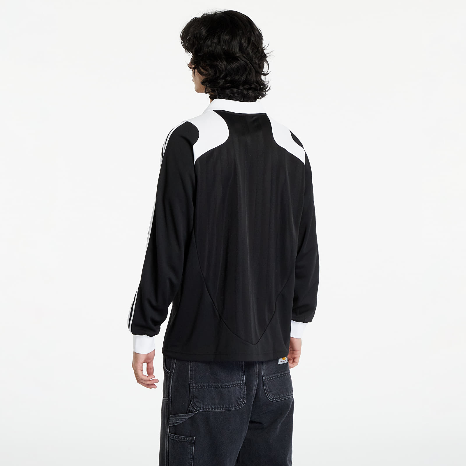 Trička adidas Dres Oversized Long Sleeve Tee Black