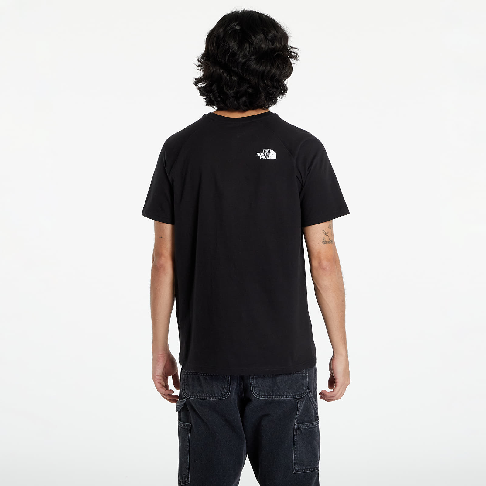Majice i košulje The North Face Raglan Red Box Tee Black