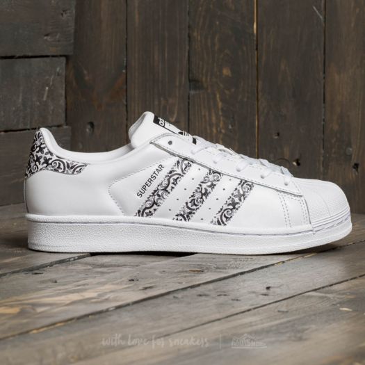 Adidas superstar 2 black white farm top