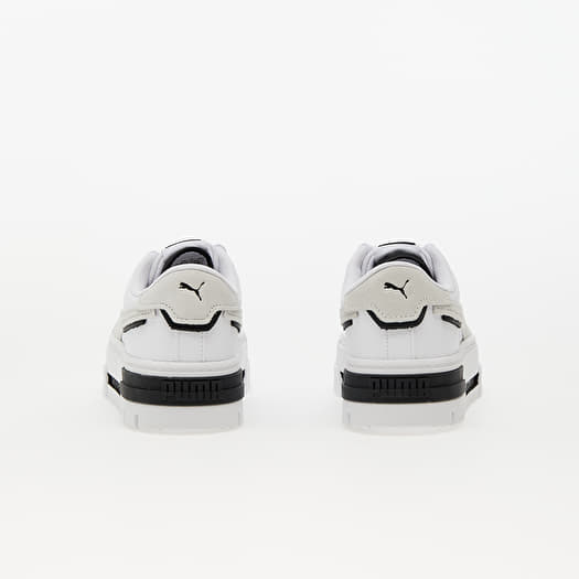 Puma black and white sales womens shoes