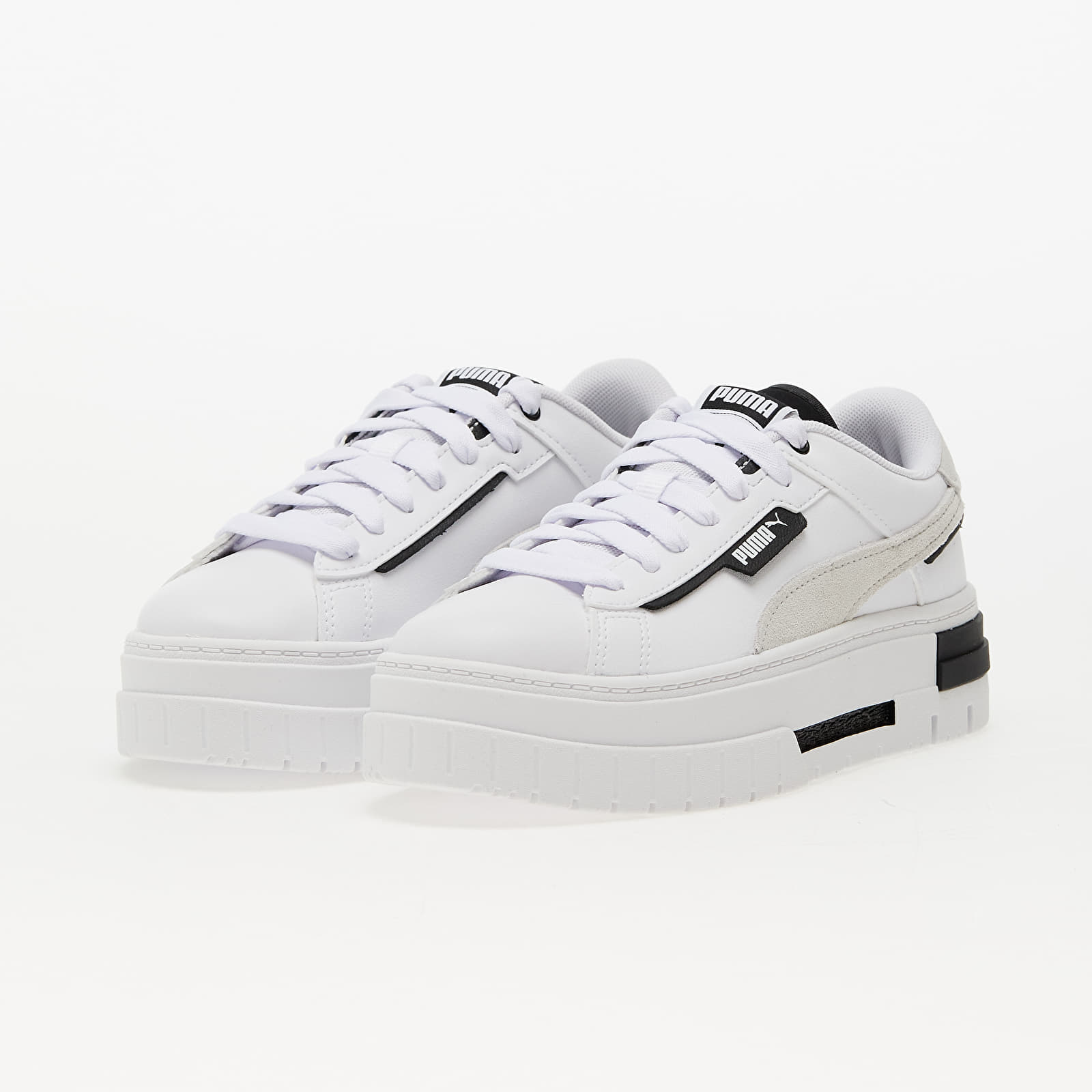 Women's shoes Puma Mayze Crashed Wns Puma White-Puma Black