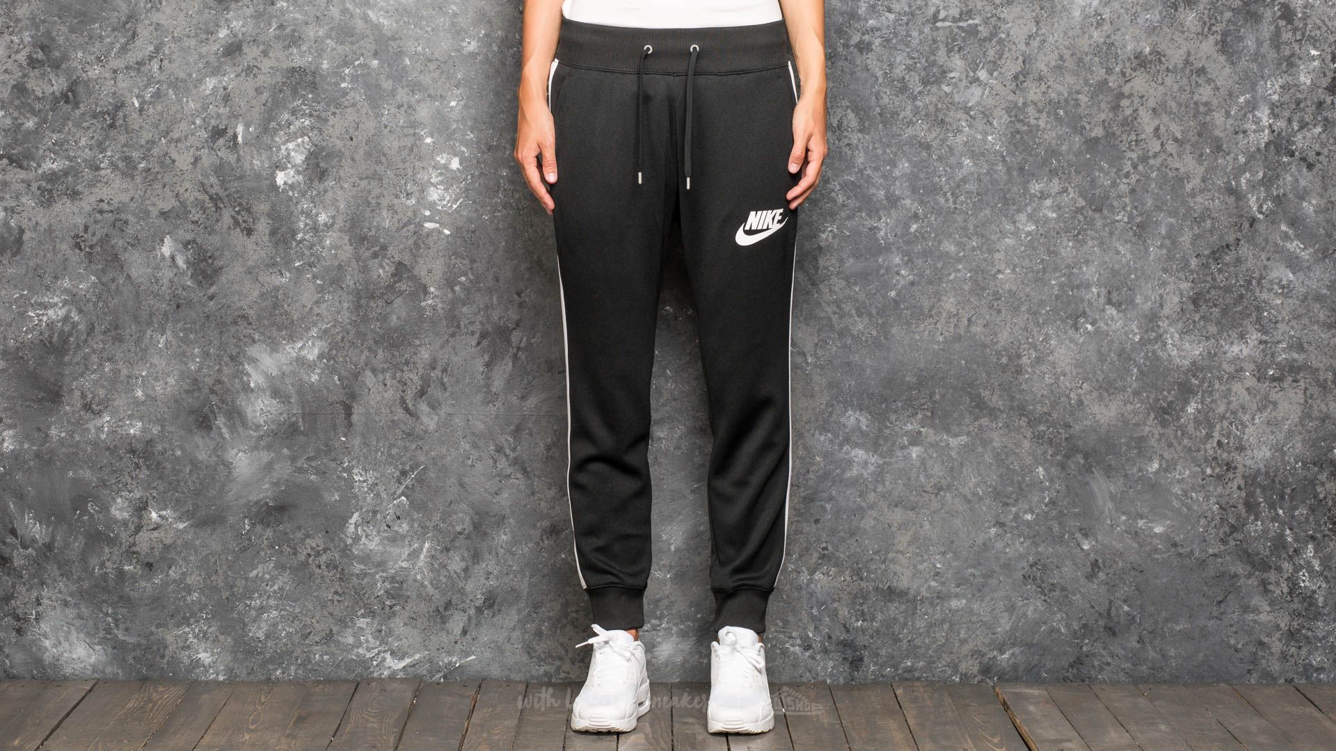 Bikses Nike Sportswear CF PK Track Pants Black/ White