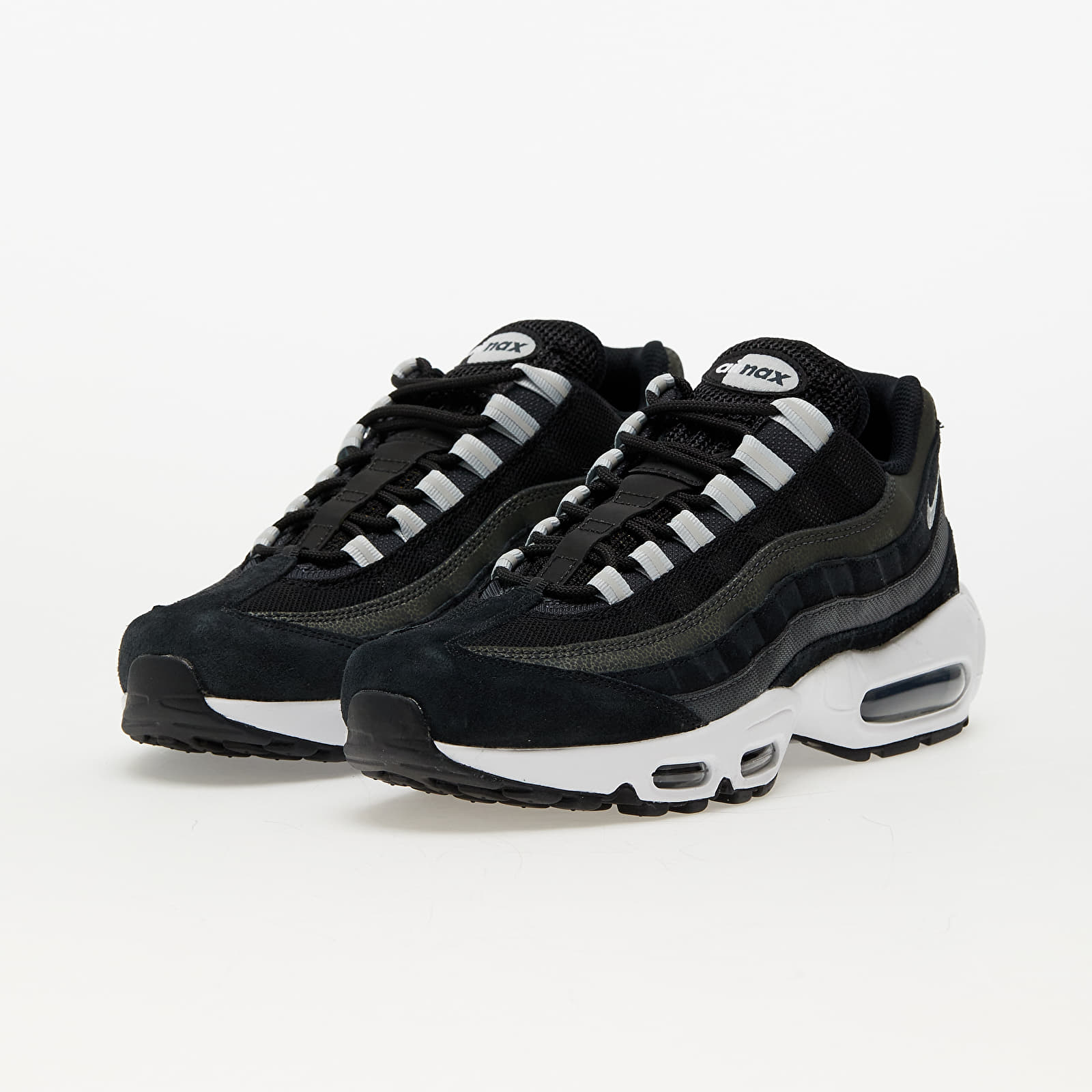 Air max 95s black and white shop
