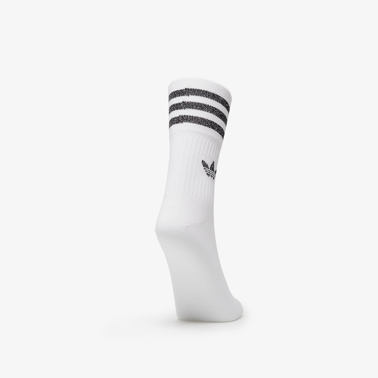 Zoknik adidas Mid-Cut Glitter Crew Socks 2-Pack White/ Bliss Pink/ Black
