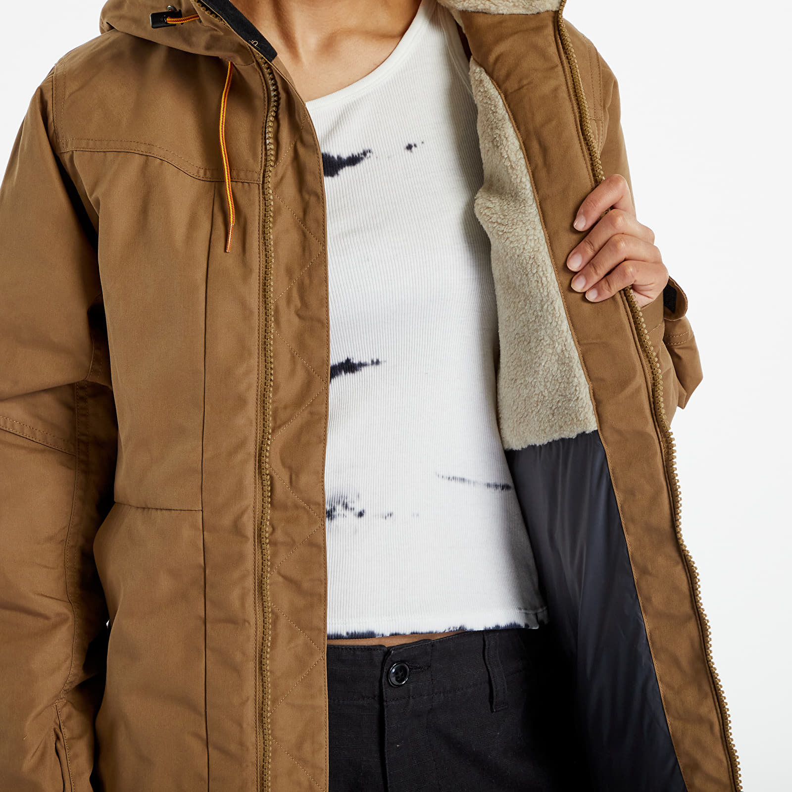 Dzsekik Lundhags Knak Pile Parka Oak