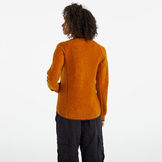 Lundhags Flok Pile Wool Fleece Jacket Dark Gold | Footshop