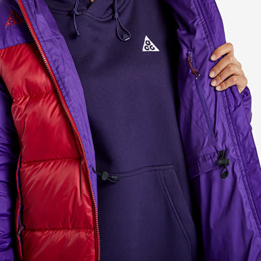 Nike ACG L ダークパープル/赤 グラデーション ジャケット ACG レッド