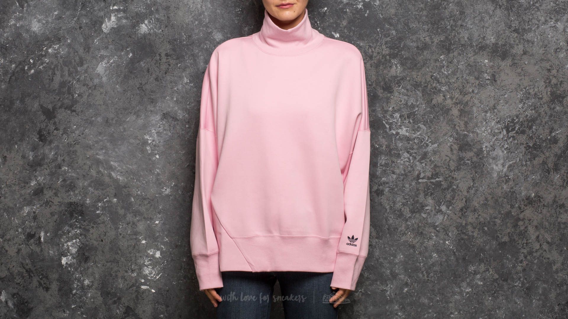 Sweatjacken und Sweatshirts adidas Sweatshirt Wonder Pink