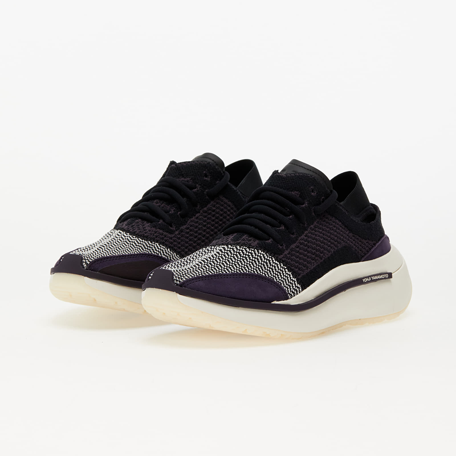 Herenschoenen Y-3 Qisan Knit Black/ Nobprp/ Owhite