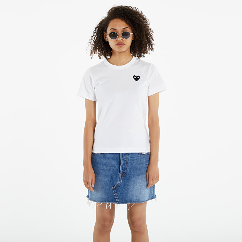 Comme des Garçons PLAY Tee White