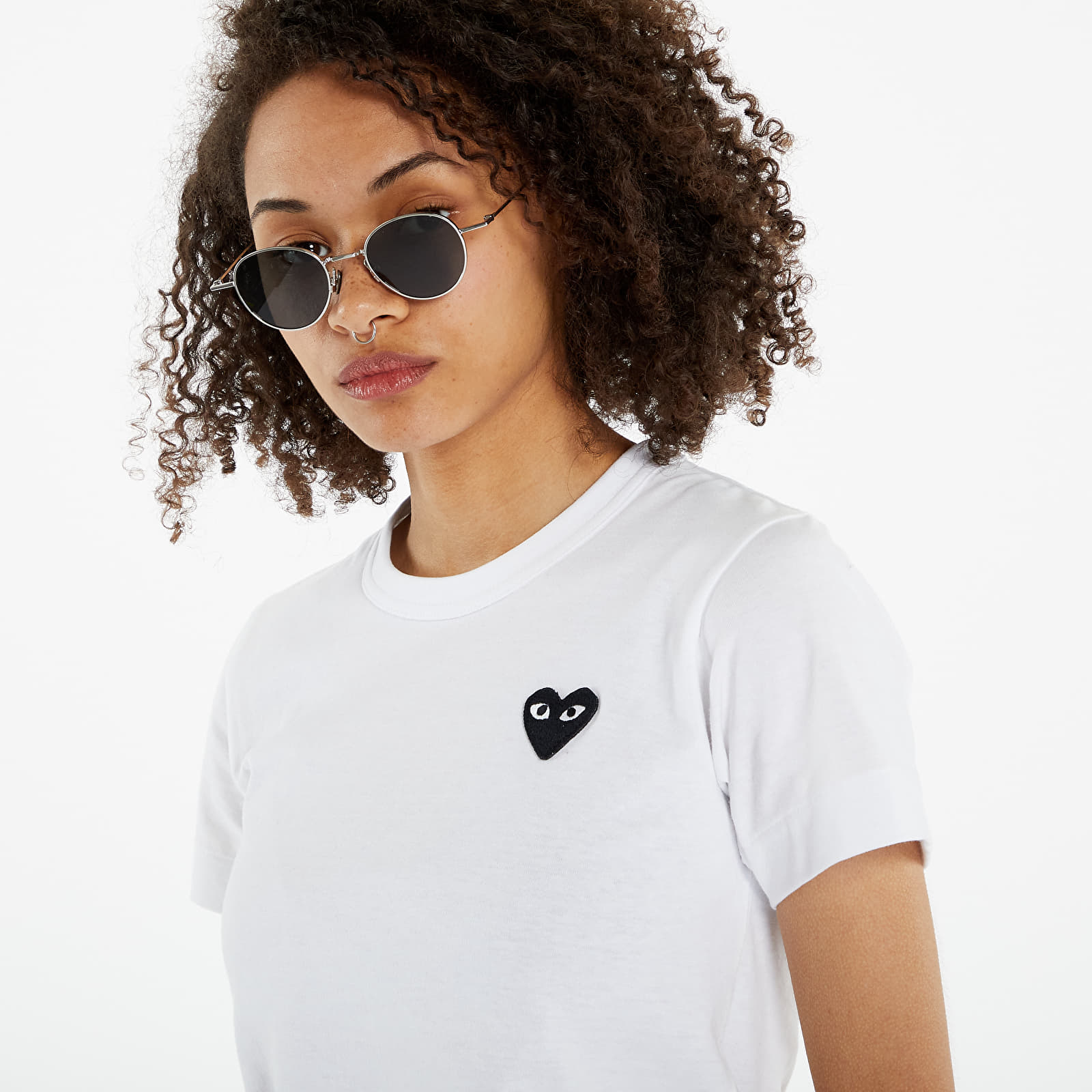 T-shirts Comme des Garçons PLAY Tee White