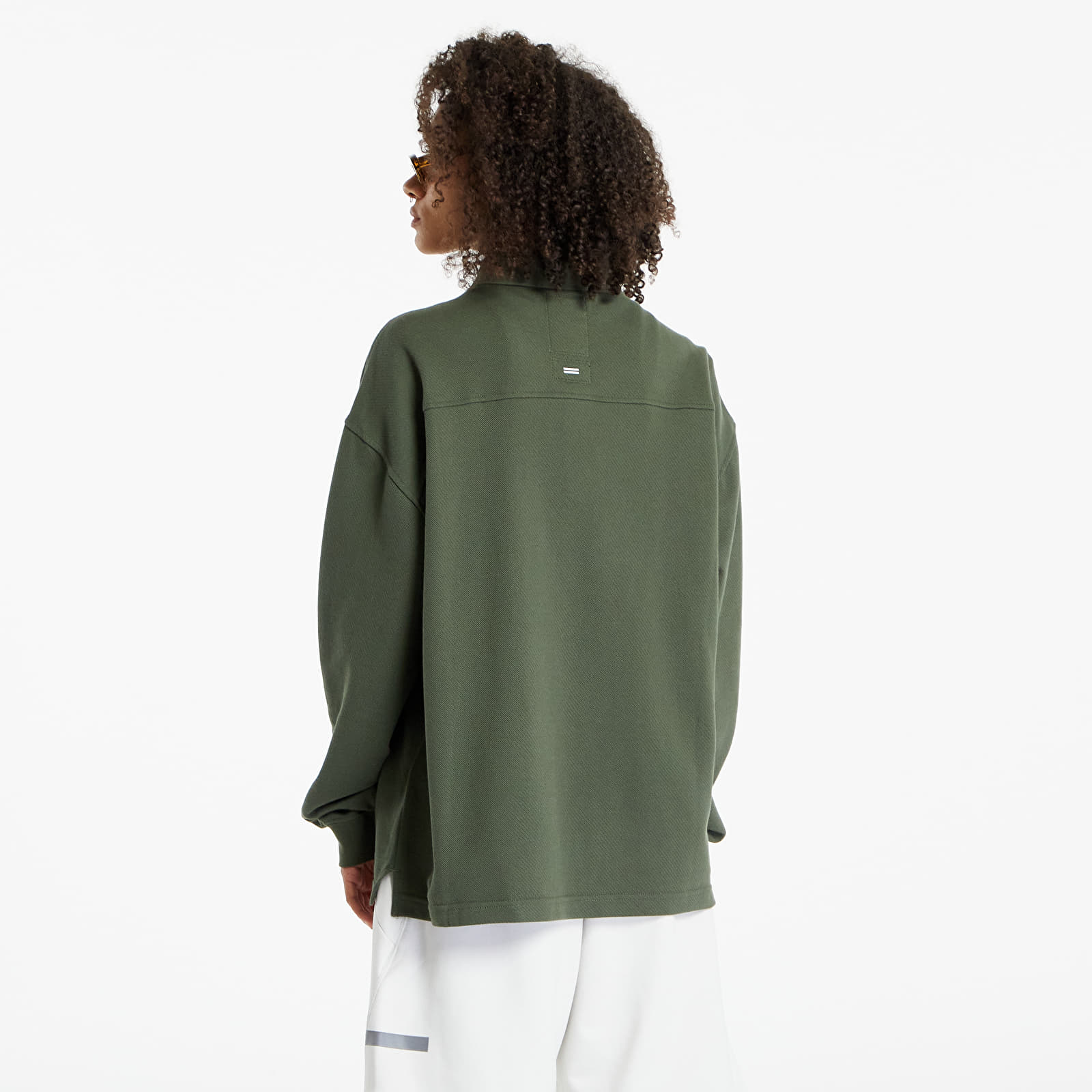 T shirts Converse x A COLD WALL UNISEX Long Sleeve Polo Dark Pine