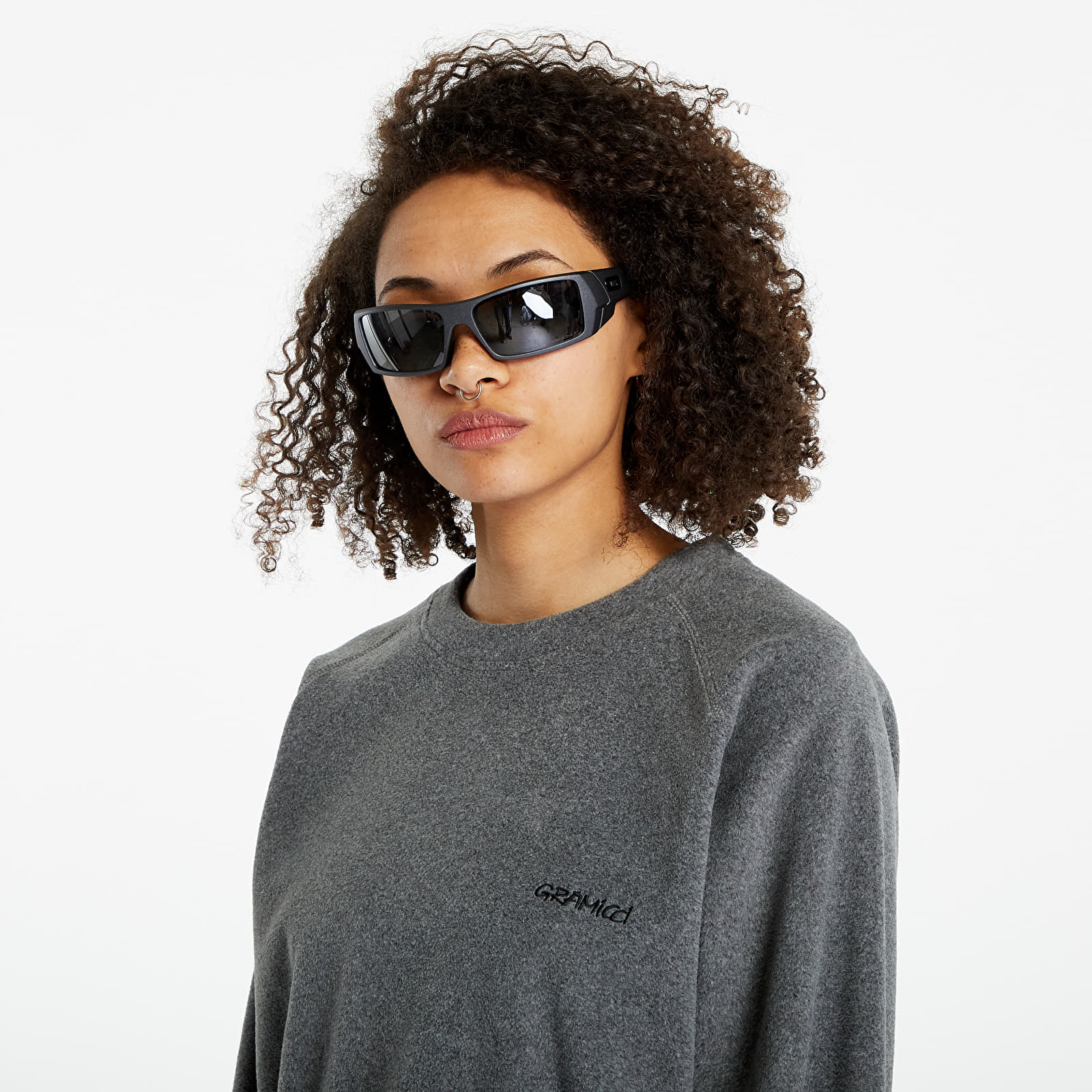 Hoodies and sweatshirts  Gramicci Polartec® Crew UNISEX Heather Grey
