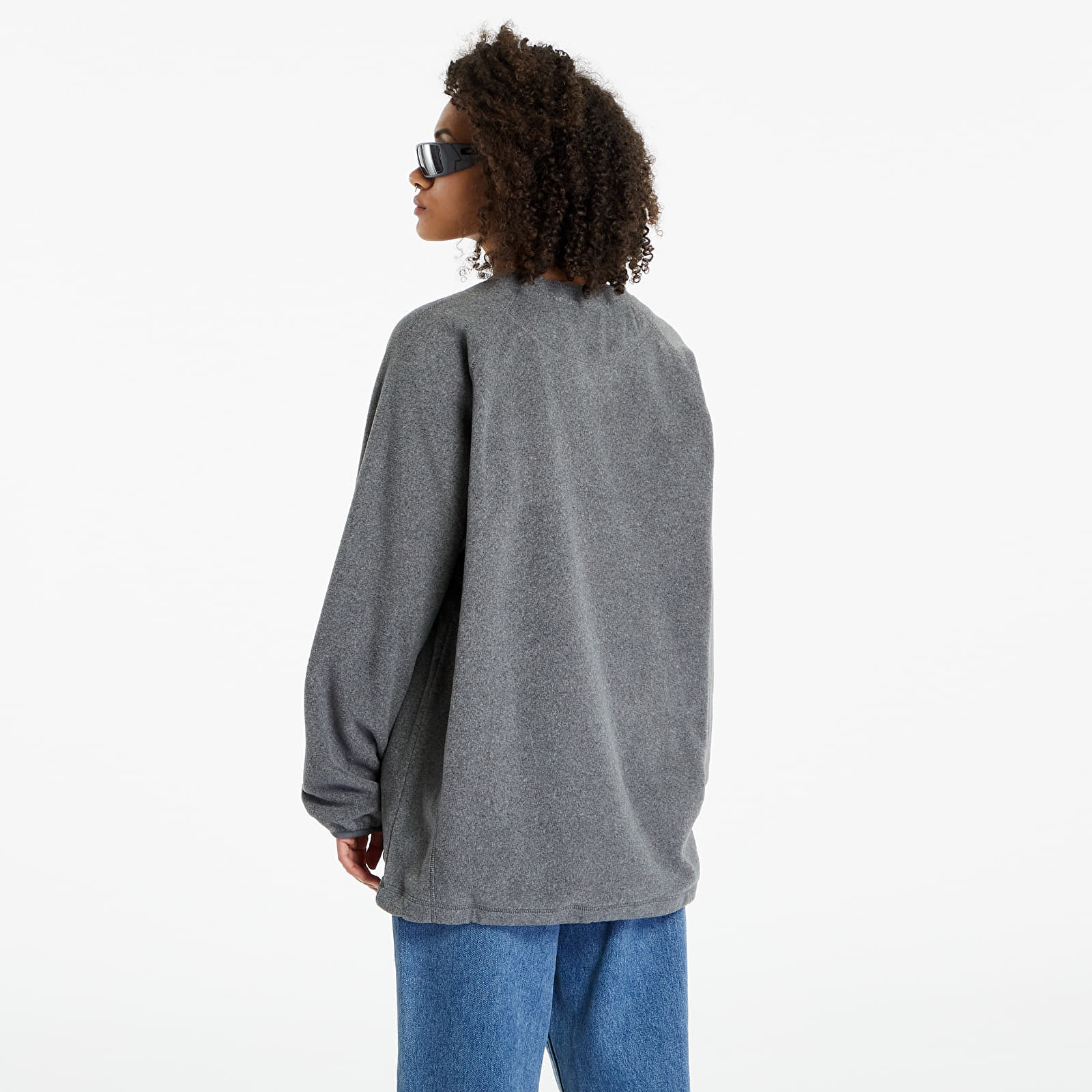 Hoodies and sweatshirts  Gramicci Polartec® Crew UNISEX Heather Grey