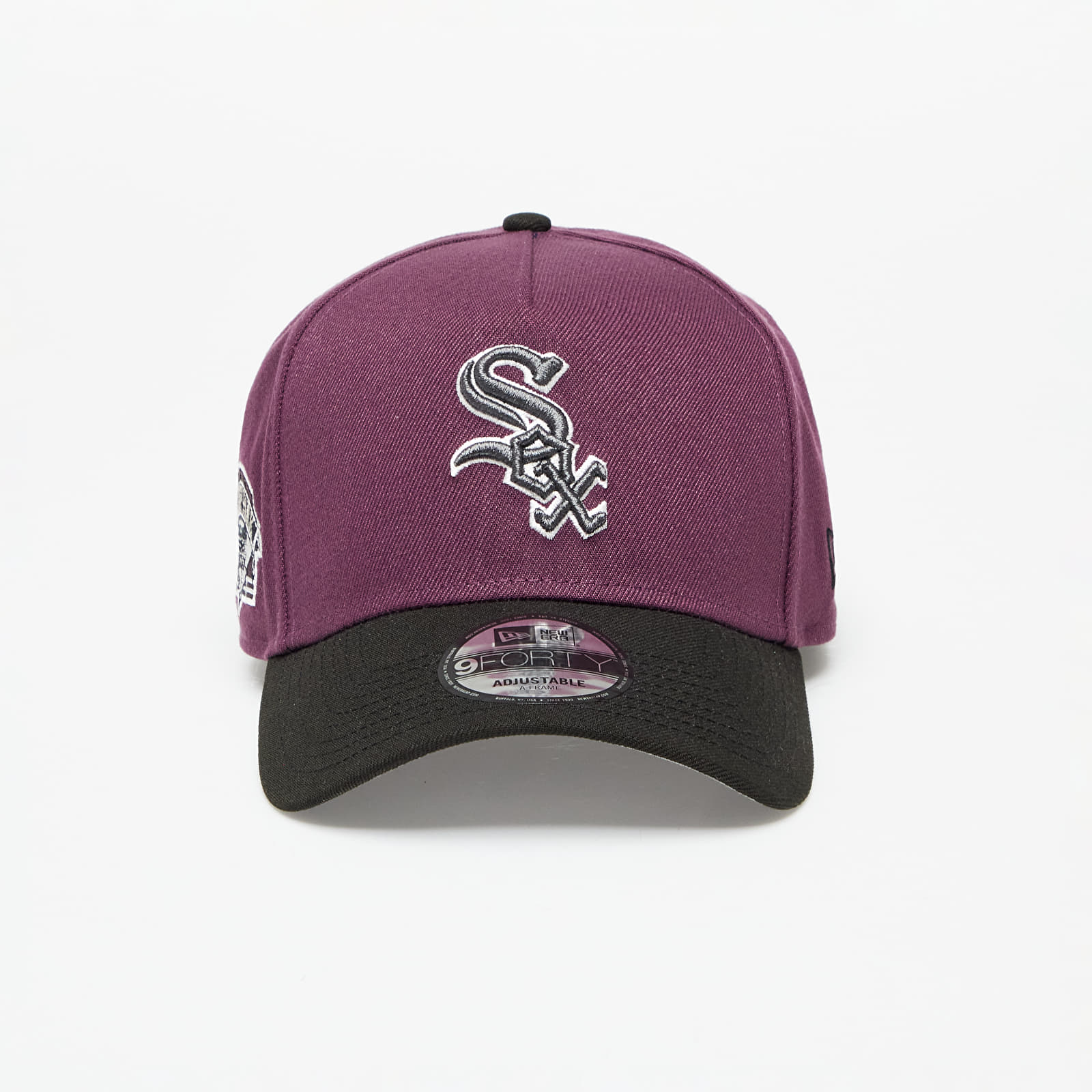 Șepci New Era Chicago White Sox 9FORTY Two-Tone A-Frame Adjustable Cap Dark Purple