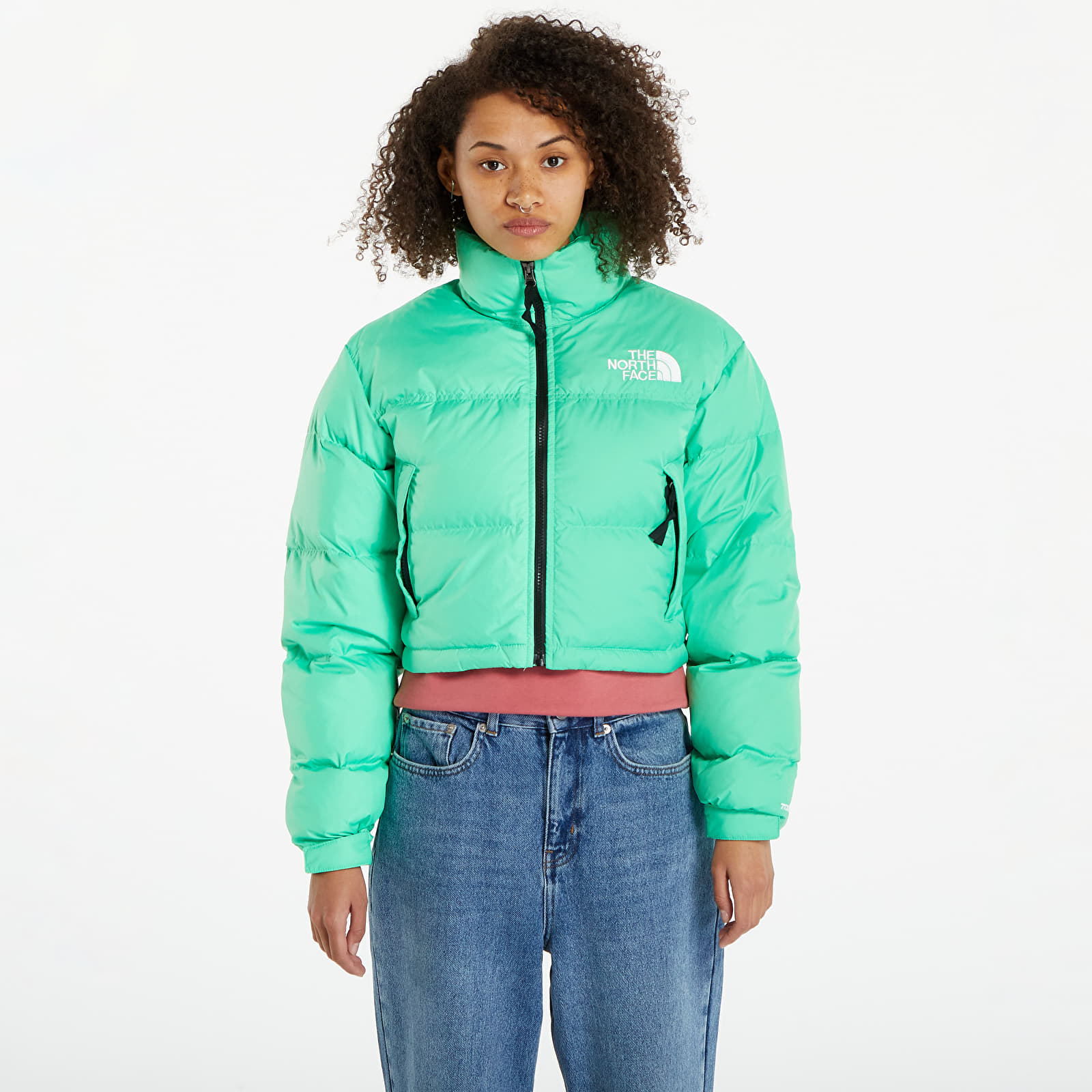 Τζακετ και παλτά The North Face Nuptse Short Jacket Chlorophyll Green