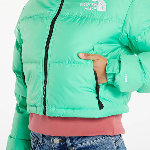 Green and orange discount north face jacket