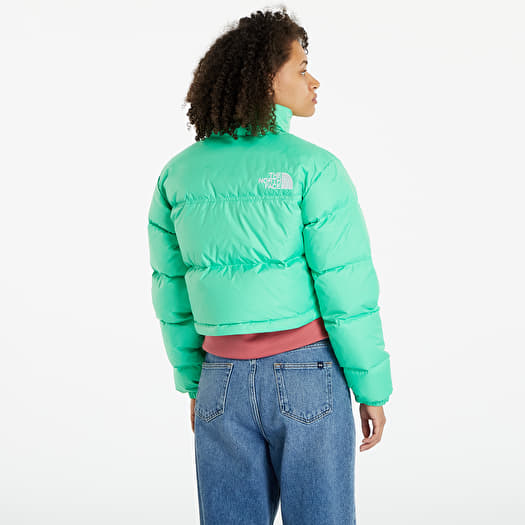 Green north face best sale nuptse