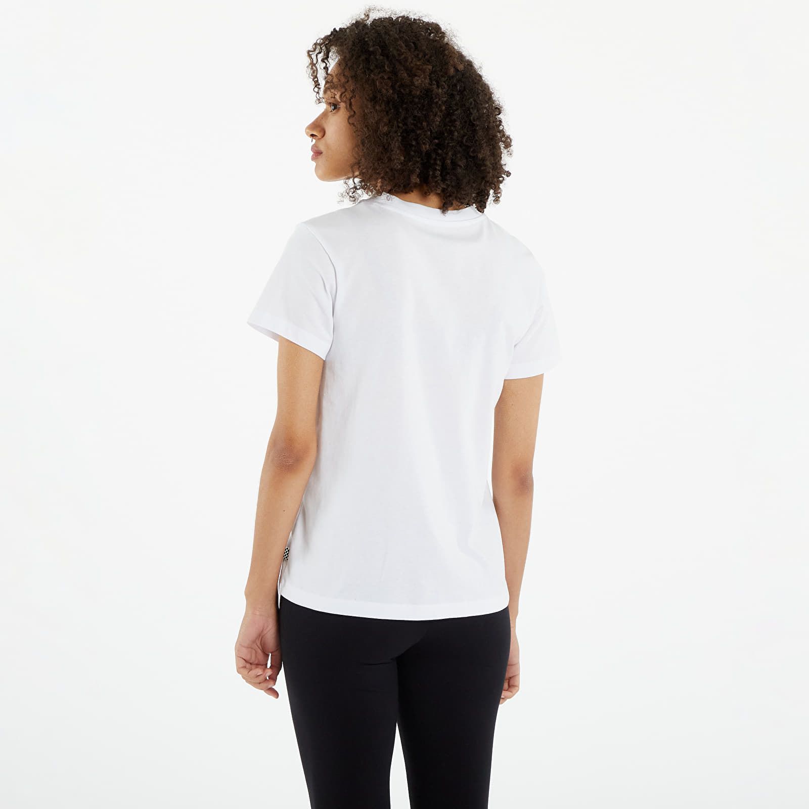 Tricouri  Vans Flying Crew Tee White