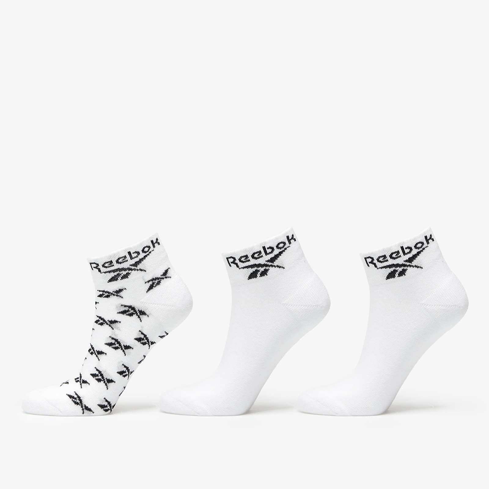 Socks Reebok Classics Fo Ankle Socks 3 Pack White