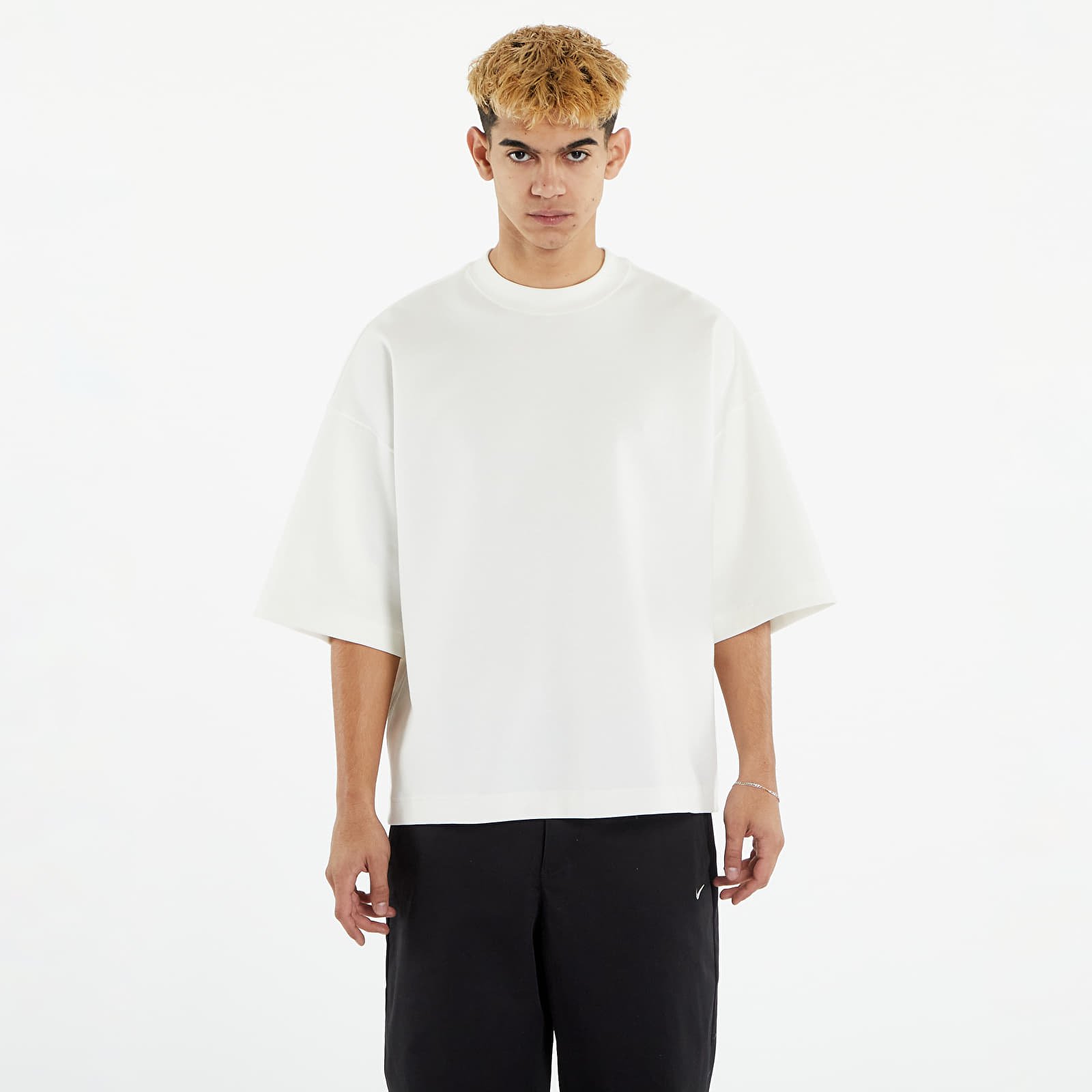 Camisetas Nike Tech Fleece Men's Oversized Short-Sleeve Sweatshirt Sail