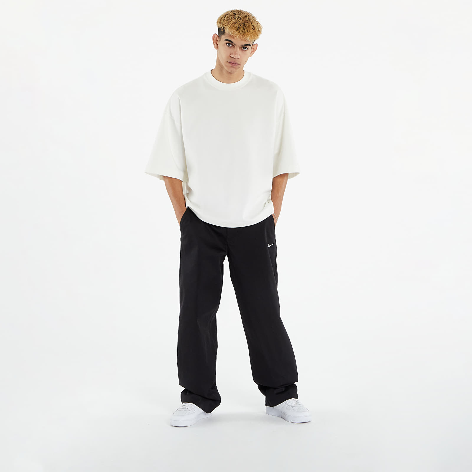 Camisetas Nike Tech Fleece Men's Oversized Short-Sleeve Sweatshirt Sail