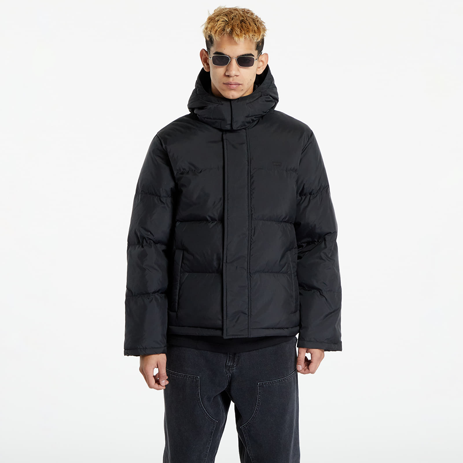 Jacheta Levi's® Laurel Short Puffer Jacket Jet Black