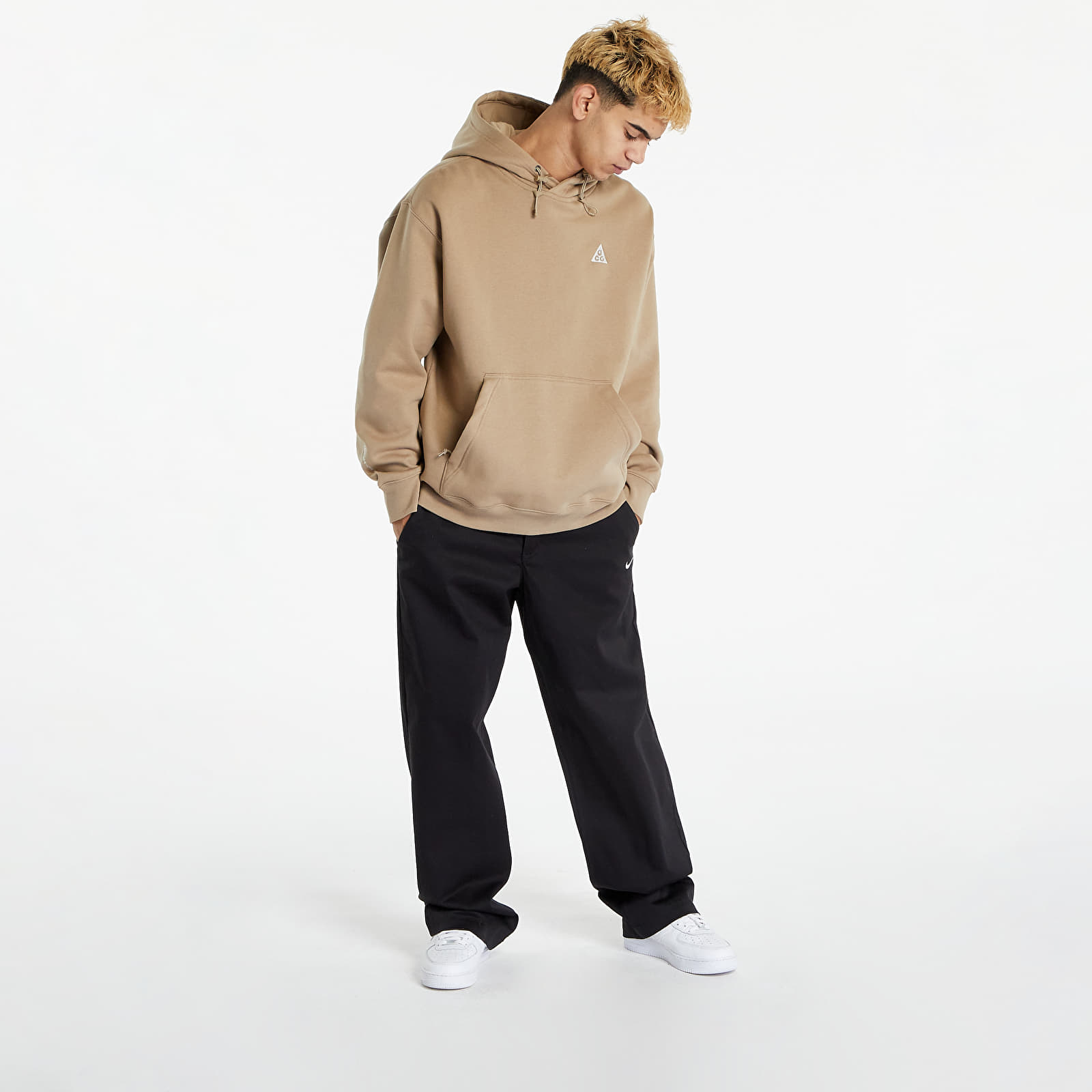Nike acg khaki hoodie outlet