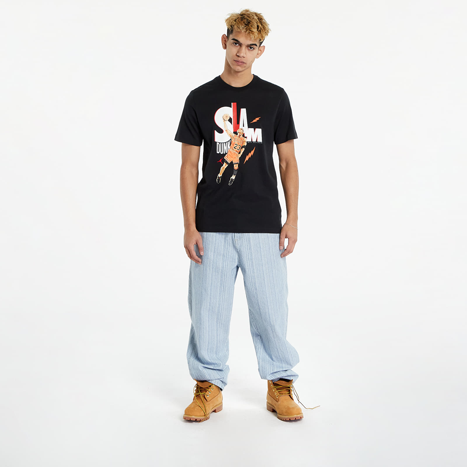Majice T-shirt Jordan Game 5 Men's Short-Sleeve T-Shirt Black
