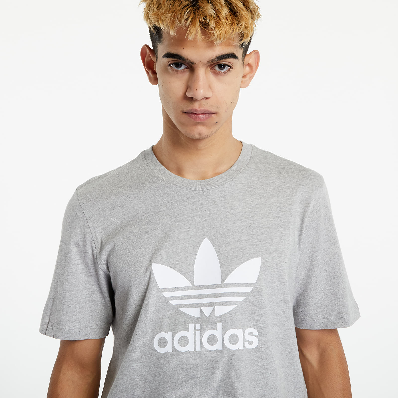 Tricouri  adidas Trefoil Tee Medium Grey Heather
