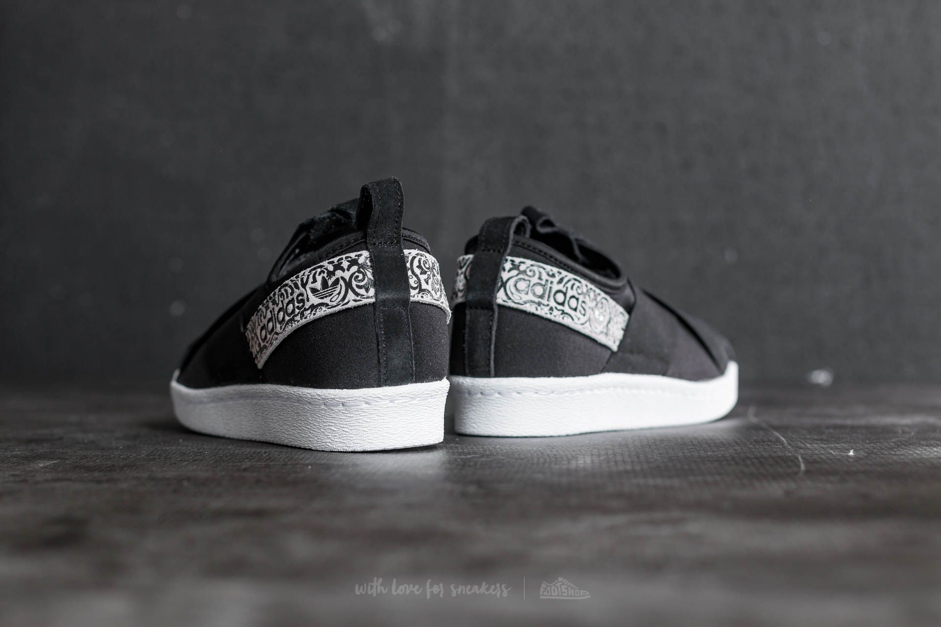 Women's shoes adidas Superstar Slip On W Core Black/ Ftw