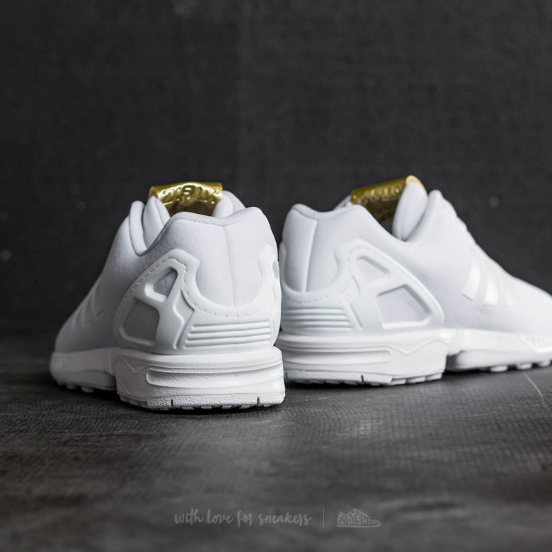 adidas ZX Flux W Ftw White/ Ftw White/ Gold Metallic | Footshop